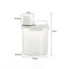 Airtight Laundry Detergent Dispenser Powder Storage Box Clear Washing Powder Liquid Container with Lids Jar