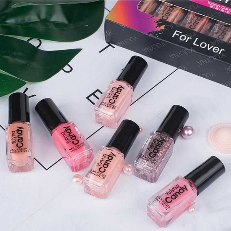 

Подарочный набор Nude Color Oily Non-peeled No-bake Nail Polish