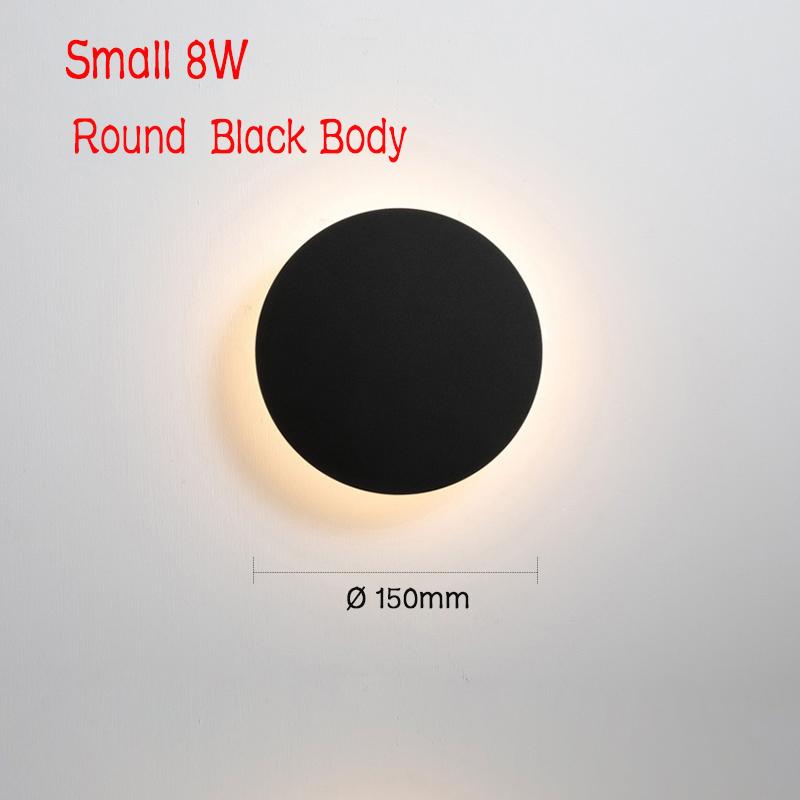 Indoor LED Wall Lamp Living Room Decoration Wall Light Home Lighting Aluminum Wall Lamp Fixture Loft Stair Light AC85-265V