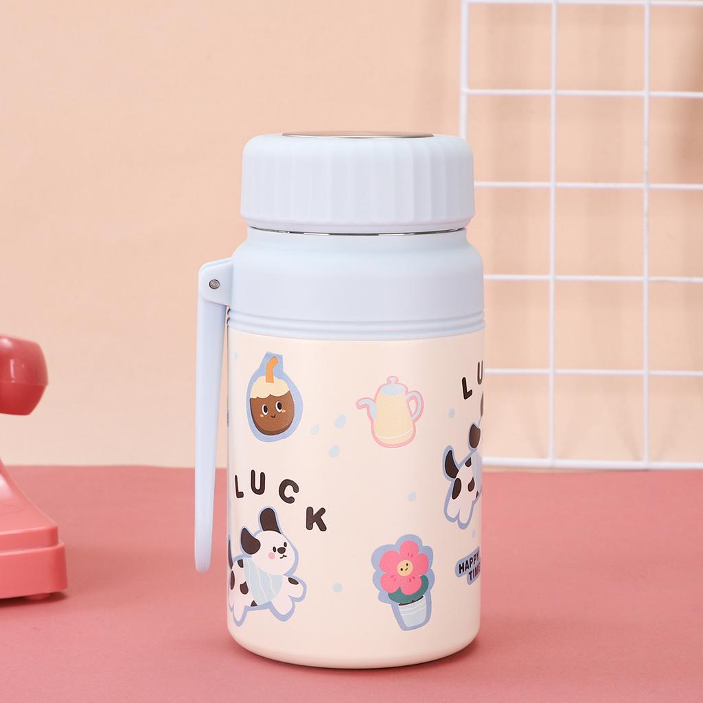 Xiaoqing Tea Cup Double Vacuum Steel Thermos Cup Outdoor Portable Stylish Gift Cup Durable Durable Useful Useful