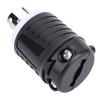 Generator Locking Adapter Plug 15A for NEMA L5 15P Locking Plug For RV Campground Generator Power Socket