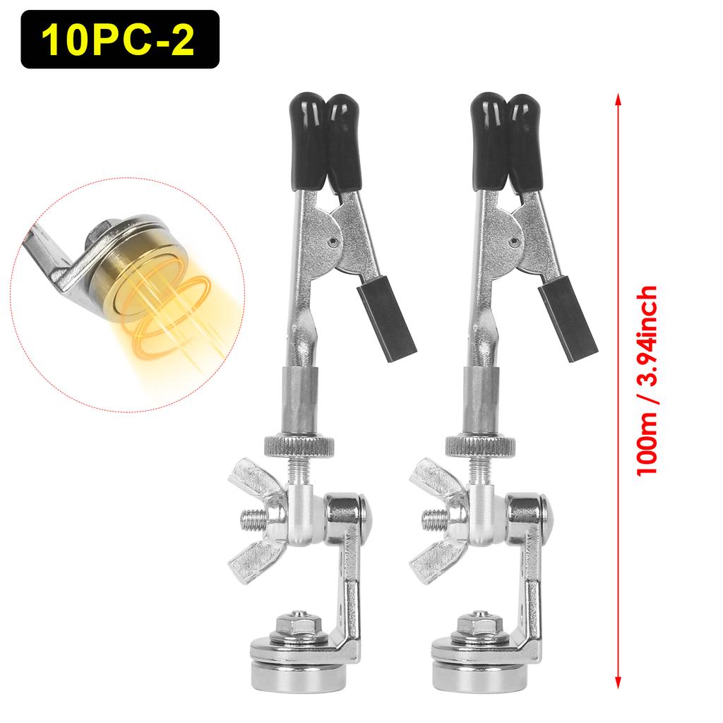 NEWACALOX Magnetic Mini Soldering Flexible Arm PCB Circuit Board Hoder Soldering Tool for Jewelry Making/Electronic Repair