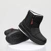 Winter Outdoor Thickened Snow Boots Men's Comfortable Plus Velvet Cotton Shoes Waterproof Snow Cotton Warm Casual Cotton Boots for The Elderly