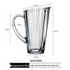 VAKADA Glass Cold Water Pitcher