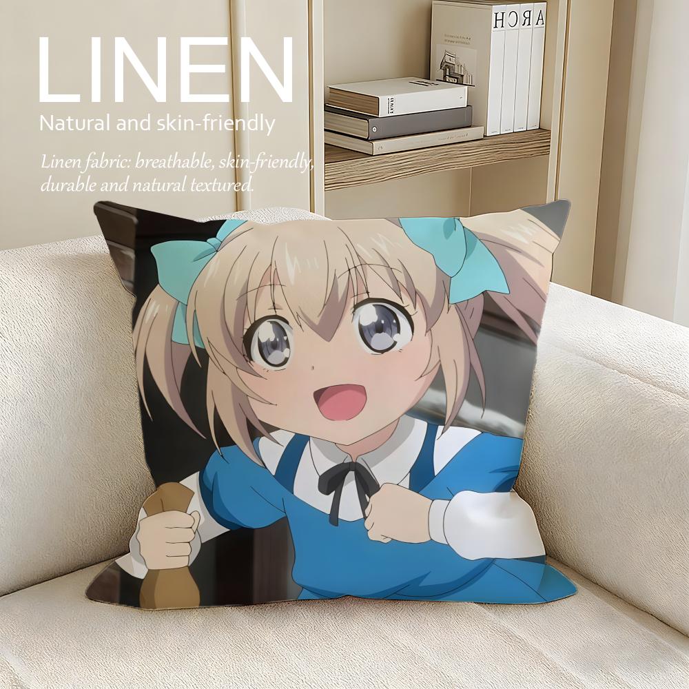 Comedy Uchi no Maid ga Uzasugiru Cushion Cover Pillowcase Set Pcs x x Breathable Washable Sofa Cushion Cover