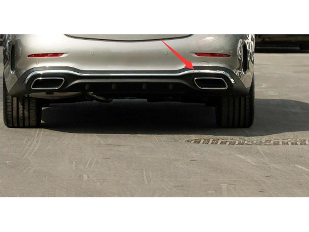 Rear Bumper Tow Hook Cover for Mercedes-Benz C200 C260, Model 206