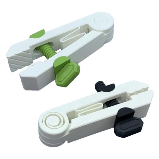 3D Printed Handheld Clamp Heavy Duty Dual Slider Non-slip Screws Bolts Small Parts Handheld Fixture Easy Handling Clamping Tools