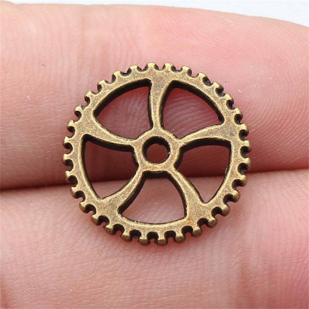 Charms Zahnrad Steampunk Cyberpunk Anhänger Vintage Schmuckzubehör QC060