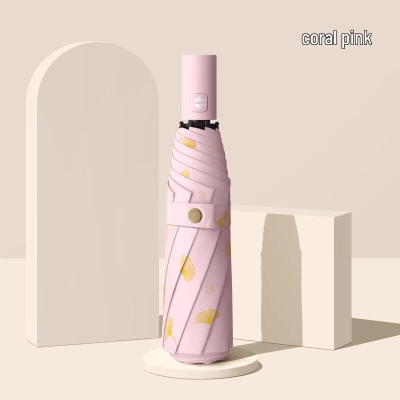 MAYDU M3036 Women s Fully Automatic 3-Fold 8-Rib UV Protection Umbrella