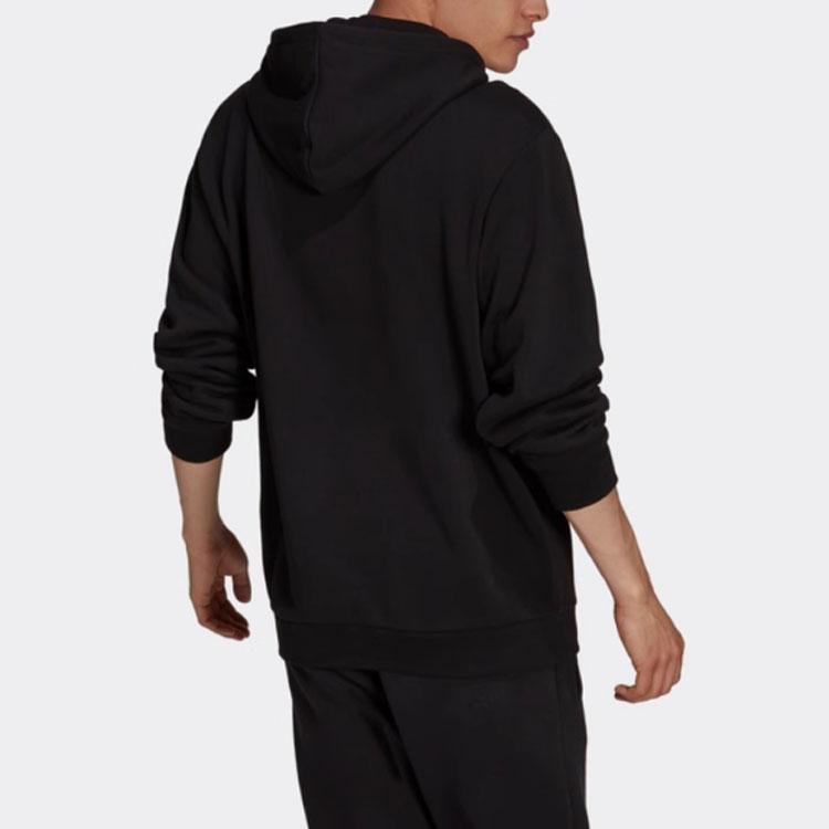 Adidas Originals Trefoil Hoodie Men Tops Black HF9218