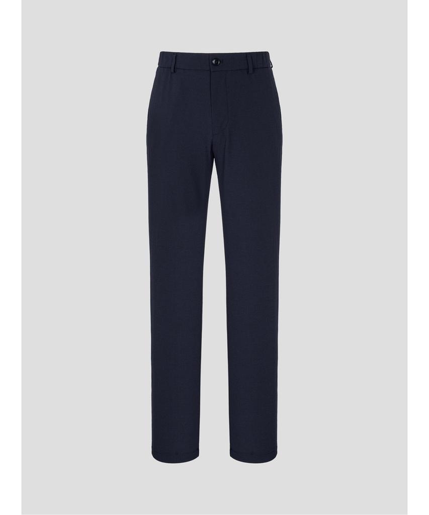 Binpolmen Seersucker Solid Setup Standard Fit Pants Navy