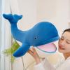 Large Ocean Whale Plush Toy Doll Children'S Bed Sleeping Killer Whale Doll Long Throw Pillow Birthday Gift Female