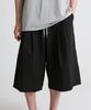 UMM City Boy Double-Pleated Bermuda Banding Pants Black