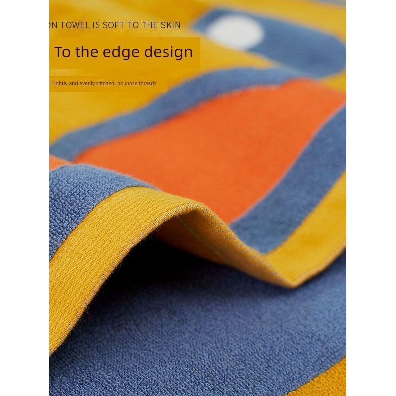 Pure Cotton Facecloth For Home Cartoon Soft Water-Absorbing Cotton Not Easy to Shed Hair Men and Women Kids Cute Children Towel Face Towel