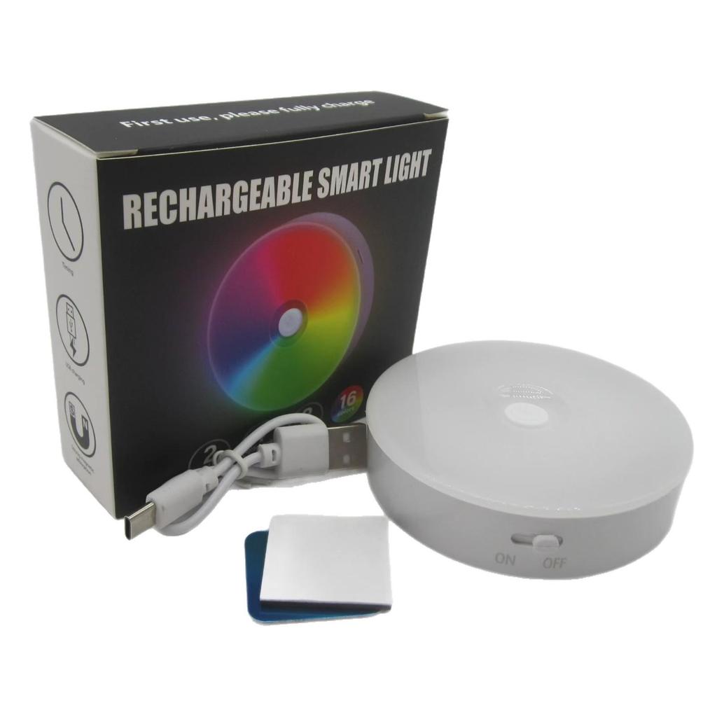 RGB 16-Color Long-Lasting Remote LED Night Light for Parties & Wine Cabinets