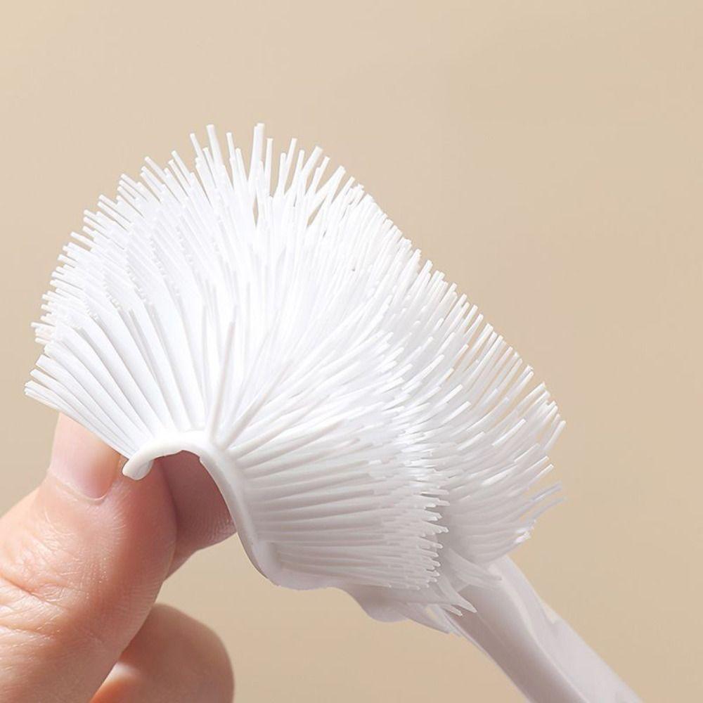 Multi-functional Cup Cleaning Brush Bottle Gap Cleaner Brush Glass Milk Bottles Cleaning Tool