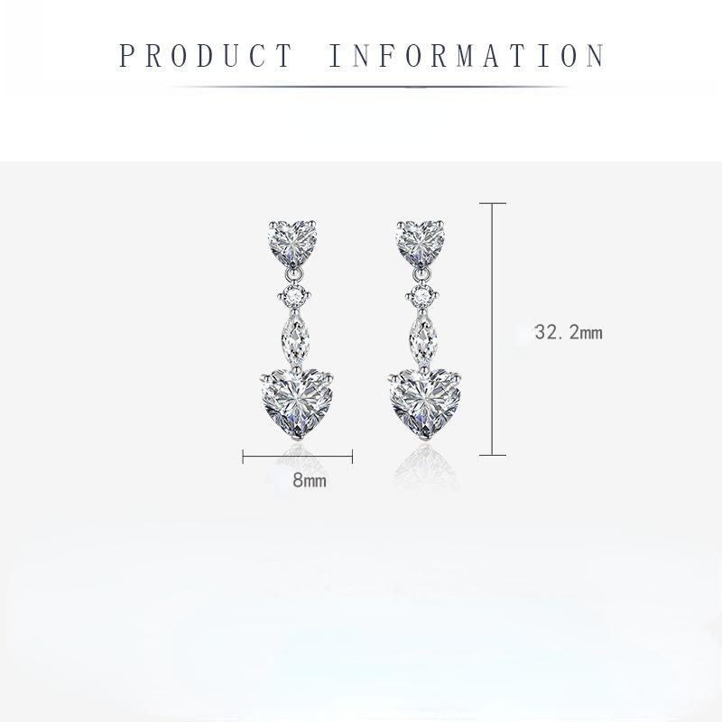 Sace Gems Earrings Drop Earrings for Women Wedding Party Gifts