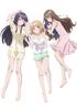 My Childhood Friend Won't Lose Romantic Comedy Volume 1 (Limited Edition with Anime-Illustrated Bed Sheets of Kuroba, Shirakusa, and Mari) [Blu-ray]