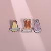 Fashionable Cartoon Boot Brooch With Fun Lettering And Eyecatching Colors Made From Durable Alloy Great For Ages All