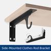 Heavy Duty Layer Board Support Metal Bracket Wall Supports Organizer Shelf Brackets  Garden
