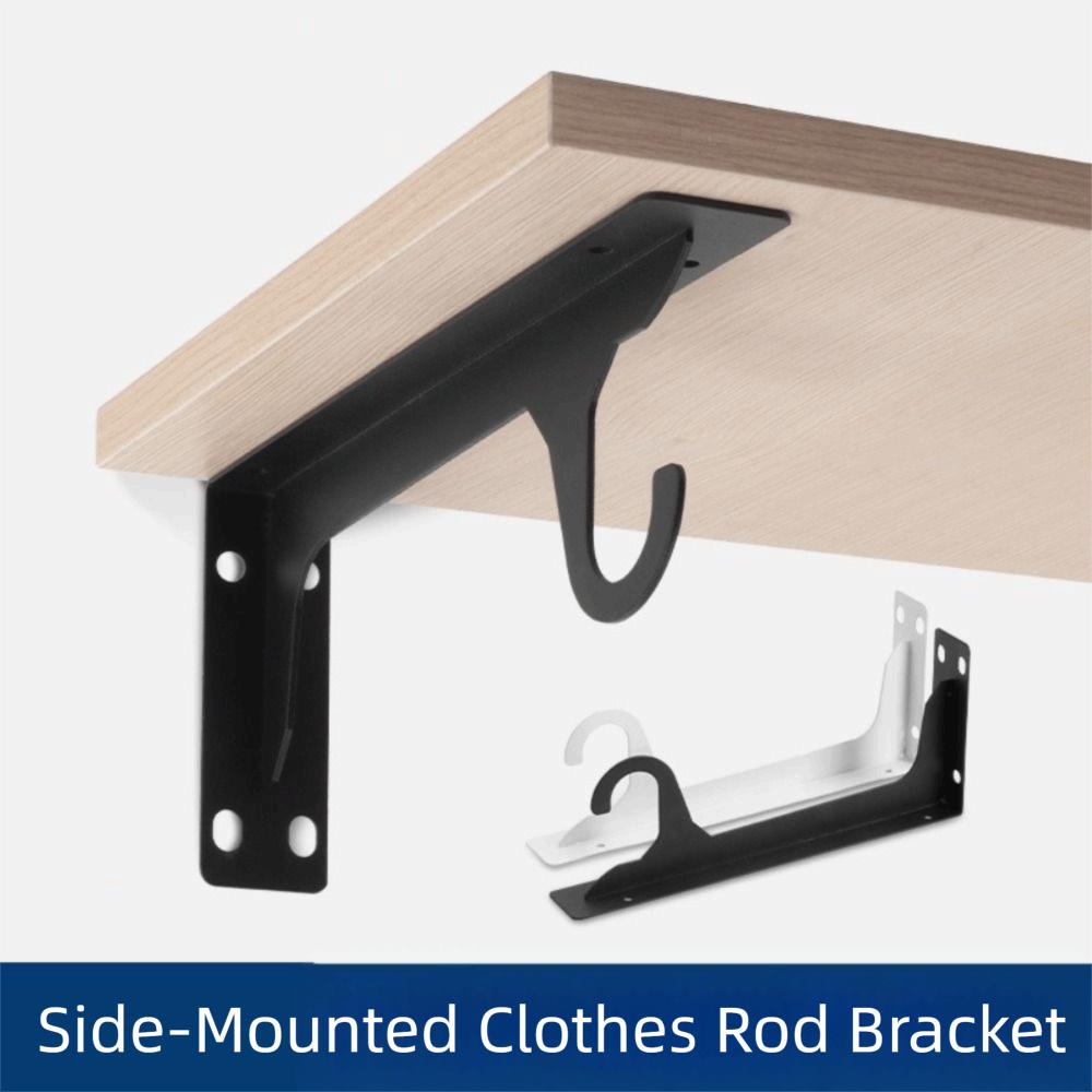 Heavy Duty Layer Board Support Metal Bracket Wall Supports Organizer Shelf Brackets Garden