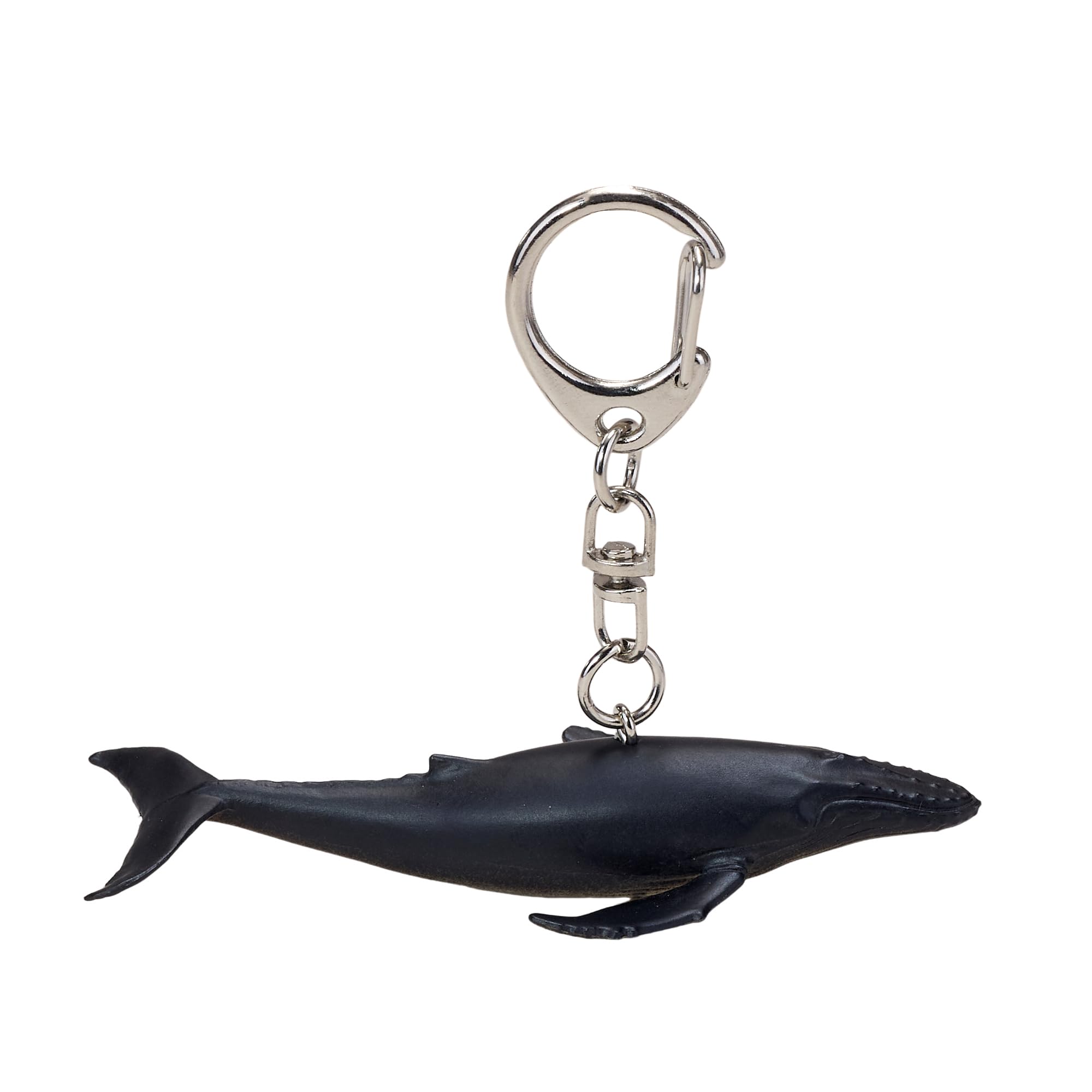 

Mojo Animal Figure Keychain Humpback Whale 387499 чёрный
