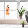 Selbstklebende Rosen Wandaufkleber Wiederverwendbare Statische Glasaufkleber Klebefrei Wasserdicht Feuchtigkeitsbeständig Fensteraufkleber für Wohnzimmer Schlafzimmer Heimdekoration