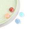 50pcs/lot Colorful Round Acrylic Beads Big Hole Loose Spacer Beads For Jewelry Making DIY Necklaces Bracelets Accessories