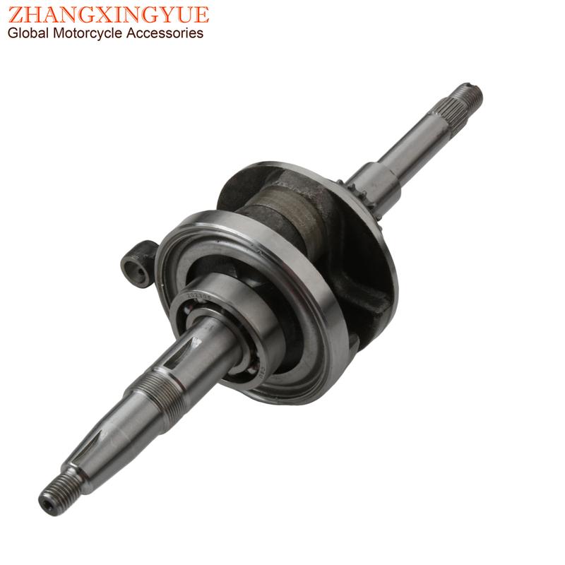 Scooter Crankshaft For SYM Allo 50 Crox Fiddle 2 Jet 4 Mio Symphony S X-Pro 50cc AC 13000-AMA-000 4T 1P37QMB Engine Parts