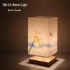 Retro Wooden Night Light: Simple, Creative, Warm Bedside Lamp with New Chinese Style