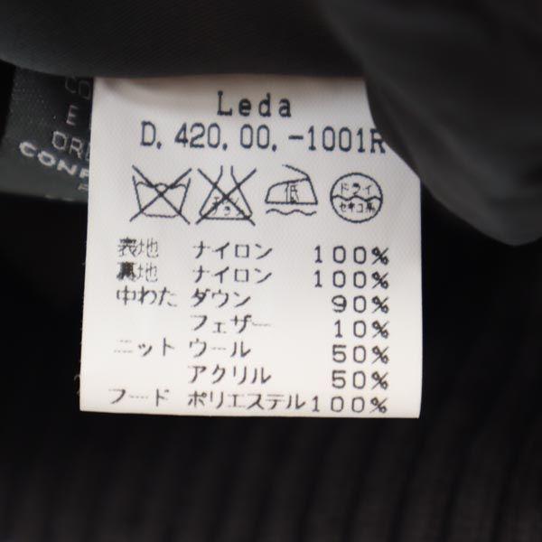 DUVETICA Down jacket 42 Khaki Fleece hood Women Used