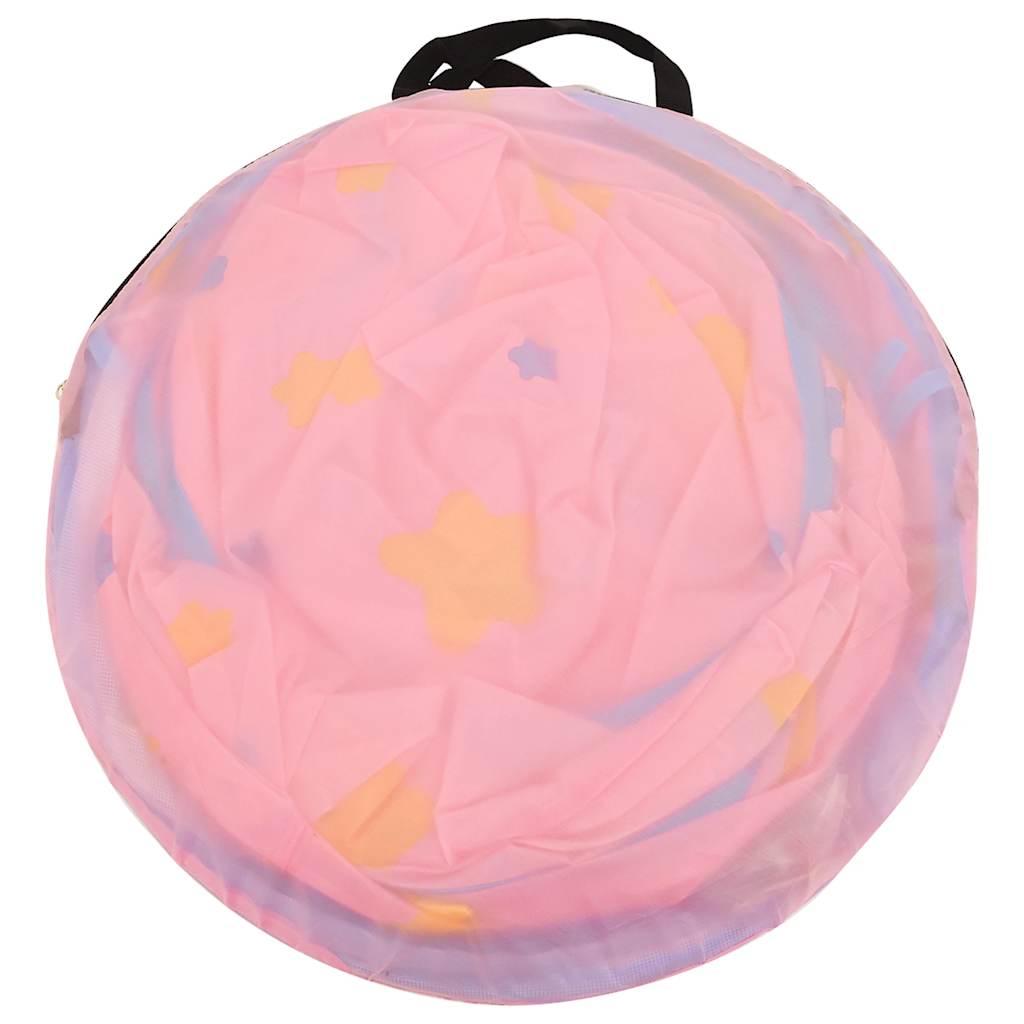 Play Tent with 250 Balls Pink 301 x 120 x 128 cm