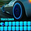 4/20PCS Luminous Car Tire Valve Cap Fluorescent Night Glowing Decor Motorcycle Bike Wheel Nozzle Dustproof Tyre Valve Stem Caps Stem Caps1