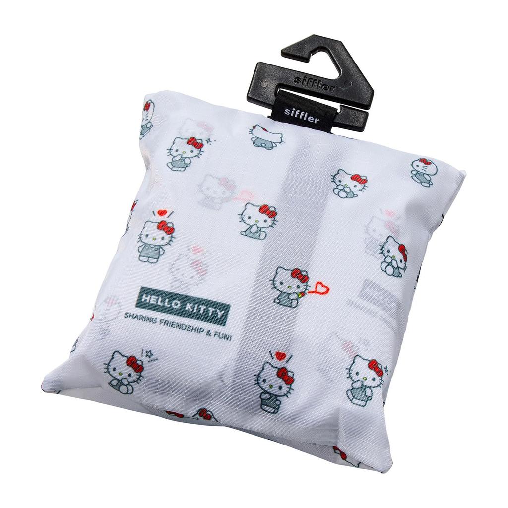 Sanrio Characters SA14 White Heart Foldable Eco Bag [Sifre] Cooler/Insulated