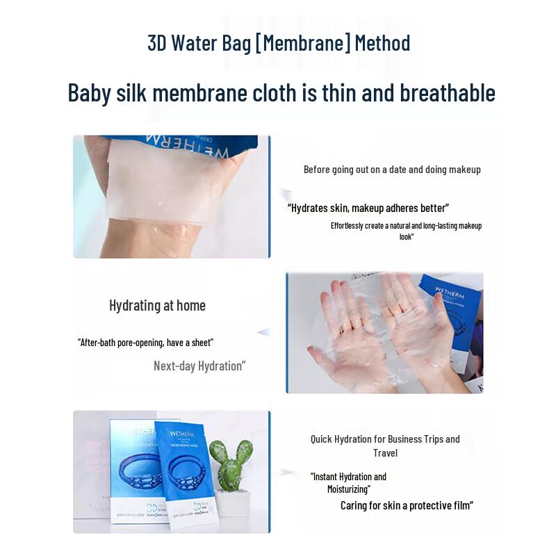 WENBIQUAN Tiefenhydratisierende Gesichtsmaske