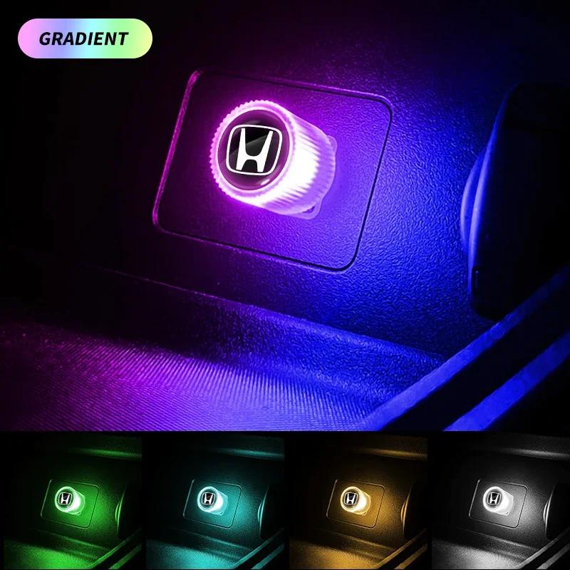 

Car Interior Portable Environment Light Plug Play Auto Colorful Decorative Lamp for Honda TYPER Civic XR-V HR-V Accord Odyssey