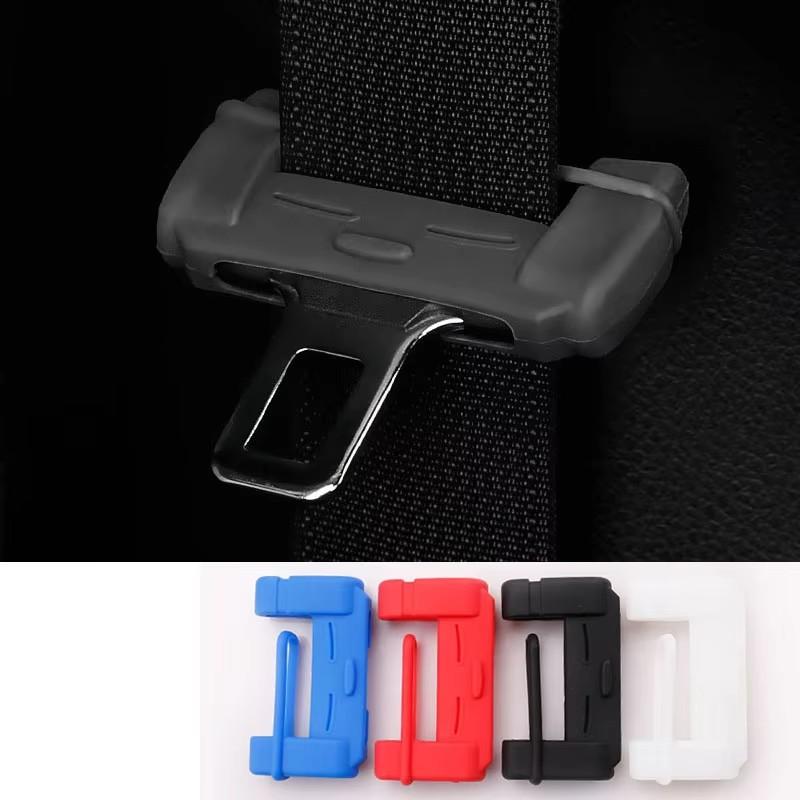 1pc Universal Car Seat Belt Buckle Cover Clip Protector Car Seat Belt Lock Tongue Cover Decor Guard Anti Scratch Safety Comfort