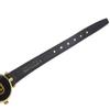 Gucci Sherry Watches Gold blackDial Plated Gold/Stainless Steel Quartz Analog Display Women Used
