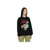 Kith FW24 Mas Series Fashion Comfortable Simple Crewneck Sweatshirt Unisex sweatshirt Black KHM032624-001