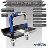 AUTMATCH Hitch Tightener Anti-Rattle Clamp, Heavy Duty Hitch Stabilizer for 1.5" and 2" Trailer