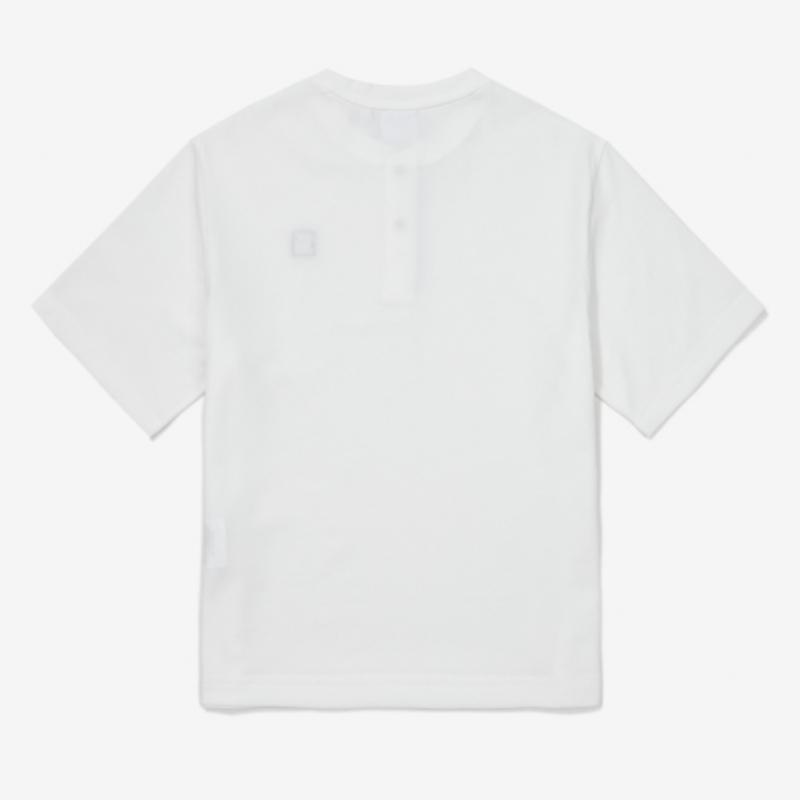 [fila Kids] Henley Neck FuncTional T shirT  Fk2rsf2202x Owh  q0zFk2rsf2202xOwh