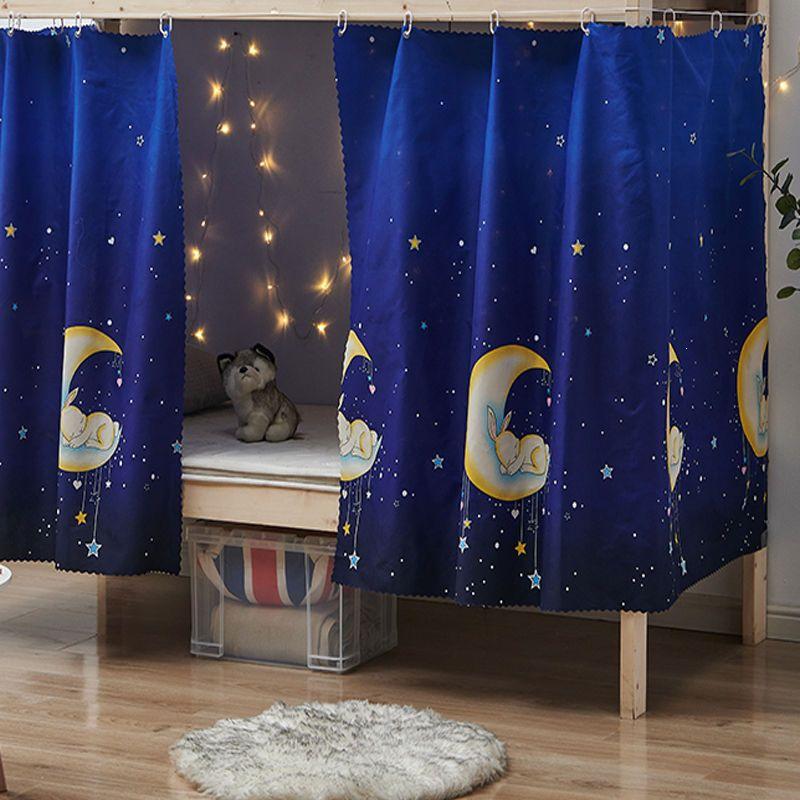 Blackout Bed Curtains for Dorm Bunks - Girls & Boys Privacy Enclosure