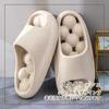 Healthy Slippers for Indoor Foot Bath and Beach Mild Sizes [JP Number] Sandals, Use, Reflexology, Cleaning, Balcony, Pool, Sandals, (Black,