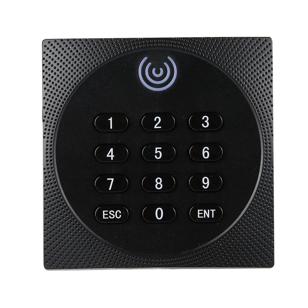 125KHz WG26 RFID Waterproof ID Password Keypad Access Control System Card Reader