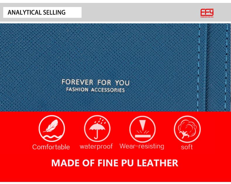 Ultra-Thin Anti-Theft Zipper Card Holder Wallet - Portable & Secure.