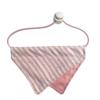 Pet Dribble Bib Drawstring Neckerchief Triangle Scarf for Cats & Small Dogs
