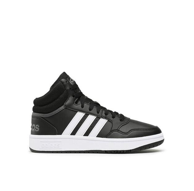 Мужские кроссовки adidas Hoops 3.0 mid classic vintage gw3020 чёрные
