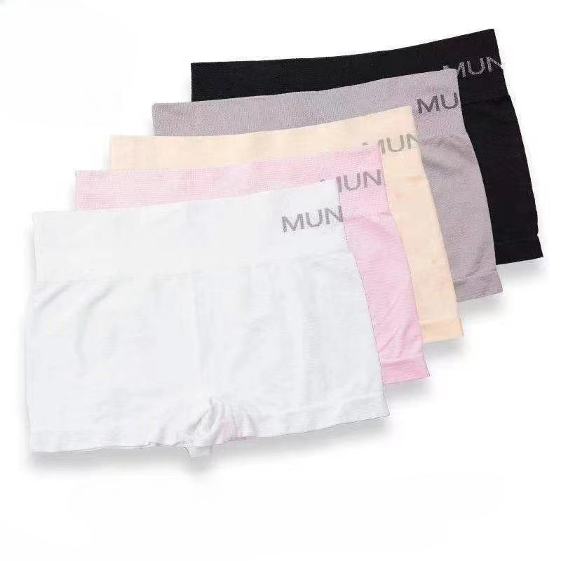 Safety  Female Panties Pants For Women Seamless Body Shaping Casual Short Ladies Boxer Briefs Boyshorts Cotton Underwear