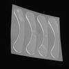 4pcs Silicone Lip Anti Wrinkle Patch Reusable Transparent Skin Wrinkle Smoothing Patch