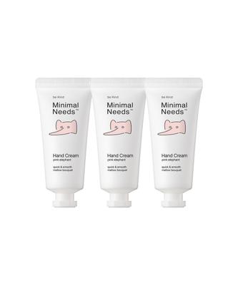 Minimal Needs Pink Elephant Hand Cream 35ml X 3pcs